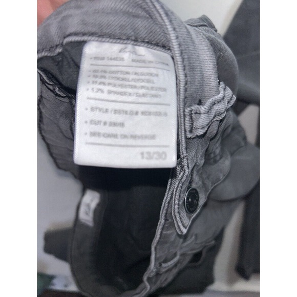 Women's Gray Flared Jeans - Picture 3 of 6